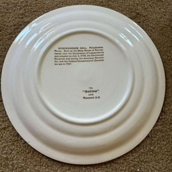 Postmasters Of The U.S. Golden Anniversary Collectors Plate 1954 - Picture 4 of 7